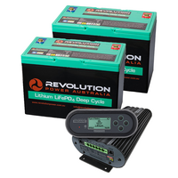 Revolution Power Entry Level 200Ah Low Draw Lithium Battery & Redarc Manager30 Solution