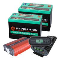 Revolution Power Entry Level 200Ah Low Draw Lithium Battery & Redarc 1000W Inverter Solution