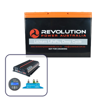 Revolution Power 100Ah Lithium Battery with 50 Amp 4x4 Charging Solution