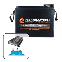 Revolution Power Slime Line 60Ah Lithium Battery with 25Amp Vehicle Charging Solution