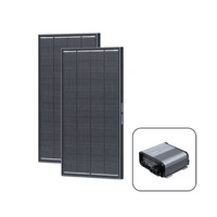 Renogy 2 x 200W ShadowFlux Monocrystalline Fixed Solar Panel
