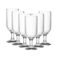 D-Still 490ml Unbreakable Goblet Glass, Set of 6