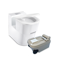 Dometic Saneo cassette toilet - Plastic bowl, Low Console
