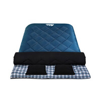 Weisshorn Navy Double Thermal Sleeping Bag -10°C to 15°C