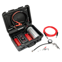 Saber 12V 72PSI Select Series Twin Air Compressor with Hard Case and Inflation Kit