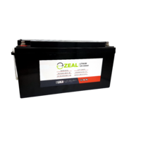 Zeal 12V 200Ah LiFePO4 Lithium Battery