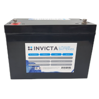 Invicta 12V 100Ah Lithium Battery with 4 Series Functionality