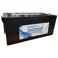 Invicta 12V 300Ah Lithium Battery with Bluetooth