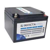 Invicta 24V 12Ah Lithium Battery with 4 Series Functionality