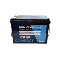 Invicta 12V 200Ah BT Lithium Compact