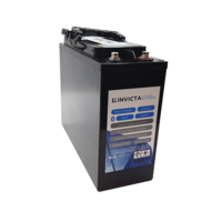 Invicta 12V 50Ah Front Terminal Lithium Battery with Bluetooth