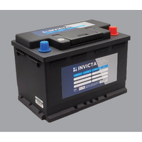 Invicta Hybrid SAE 60Ah Lithium Starter Battery, 1000 CCA