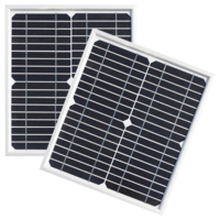 Enerdrive 2 x 10W Fixed Solar Panel Twin Pack