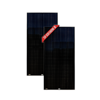 Enerdrive 2 x 180W Mono Crystalline Fixed Solar Panels - Black, Twin Pack