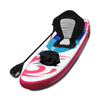 Weisshorn Stand Up Paddle Boards 10" Inflatable SUP Surfboard Paddleboard Kayak Seat