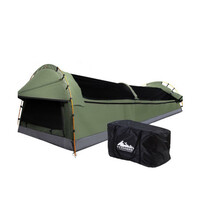 Weisshorn Celadon Double Swag with Mattress