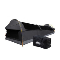Weisshorn Dark Grey Double Swag with Large Bag