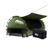 Weisshorn Celadon Single King Swag with 7cm Mattress