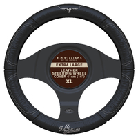 R.M. Williams 16" X-Large Leather Steering Wheel Cover