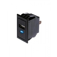 Thunder 12/24V Touch Switch with Single USB Socket