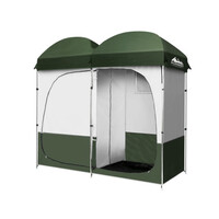 Weisshorn Green Double Shower/Change Room Tent