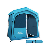 Weisshorn Blue Pop Up Shower/Change Room Tent