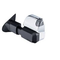 MSA 4x4 Chrome Towing Mirrors for LC200 Landcruiser (2007- 07/2021)