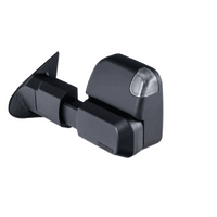 MSA 4x4 Black Power Fold Towing Mirrors to suit Isuzu DMAX/Mux/Colorado/Col7 (2012 - 2021)