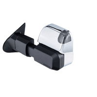 MSA 4x4 Chrome Power Fold Towing Mirrors to suit Isuzu DMax (2020 - Current) and MUX (2021 - Current)