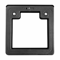 TRA Black Caravan Access Service Door