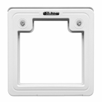 TRA White Caravan Access Service Door