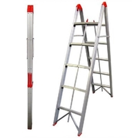 TRA Aluminium Collapsible 5 Step Box Stick Ladder