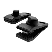 TRA Tarp and Matting Clips, 4 Pack