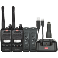 GME 2W UHF CB Handheld Radio Twin Pack