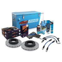 Bendix Ultimate 4WD Brake Upgrade Kit Front with VSC to suit Toyota Land Cruiser (1998-2007) HDJ100 & (1998-2008) J1