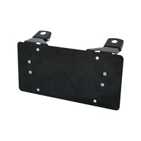 License Winch Plate Frame Bracket Roller Fairlead Heavy Duty Offroad
