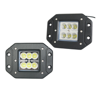 2x 30W CREE LED Work Light Flood Driving Flush Mount Offroad 4WD Truck 5inch