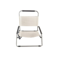 Havana Outdoors 2 x Natural Folding Beach Chair