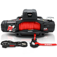 X-BULL 13000LB / 5886kg 12V Synthetic Rope Electric Wireless Winch