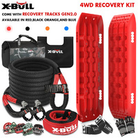 X-BULL 4X4 Recovery Kit with Red Gen 2.0 Tracks