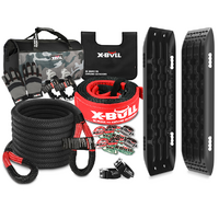 X-BULL Medium Recovery Kit with Black Tracks
