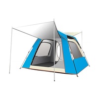 Blue Instant Up 2-4 Person Camping Tent