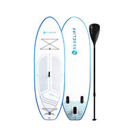 Seacliff 3m Inflatable Stand Up Paddle Board - Blue&White