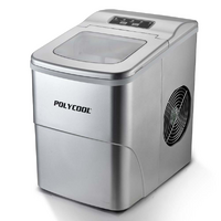 Polycool 2L Silver Portable Ice Maker