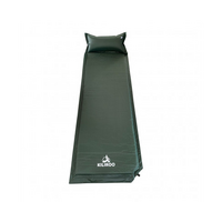 KILIROO Single Inflating Camping Mat with Pillow - Army Green