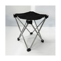 Amazingooh Mini Portable Folding Picnic Chair 80kg Black