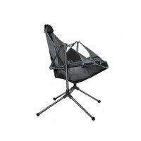 Folding Luxury Camp Swing Chair - Blue