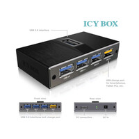 DZ Icy Box 4 Port USB 3.0 Hub