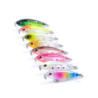DZ 4.8cm Pencil Minnow Fishing Lure Surface Tackle Fresh Saltwater 8 Pack