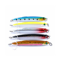 DZ 7.5cm Pencil Minnow Fishing Lure Surface Tackle Fresh Saltwater 5 Pack